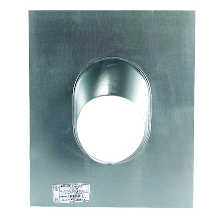 Selkirk Metalbestos Selkirk 5 in. D Aluminum/Galvanized Steel Adjustable Roof Flashing 105825
